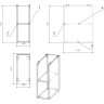 Модуль CERSANIT для тумбы MODUO 20 44,7x20 дуб SB-MD-MOD20-SZ