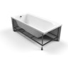 Ванна CERSANIT прямоугольная NIKE 150x70 ультра белый 63346